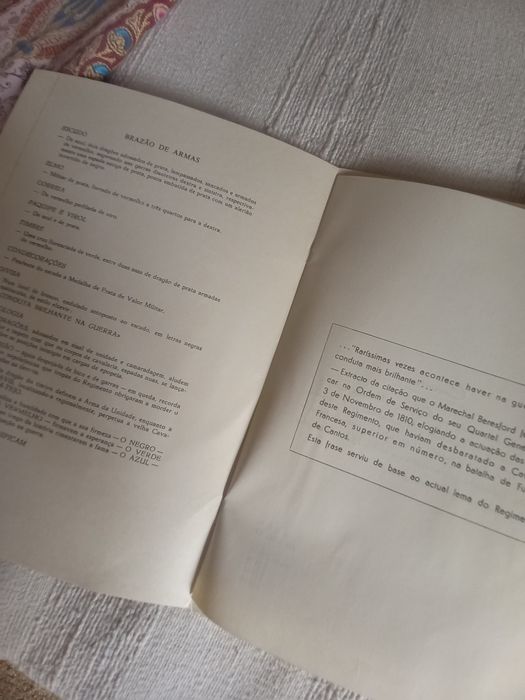 Edição Antiga do Regimento de Cavalaria de Estremoz