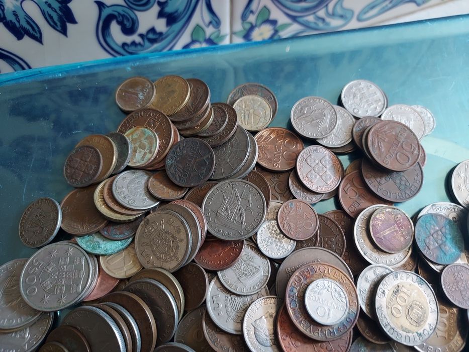 Lote moedas vários 1kg