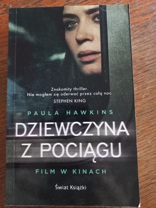 Książka ,,Dziewczyna z pociągu" Pauli Hawkins