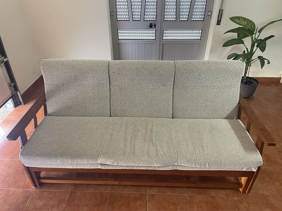 Sofá de 3 lugares extensivel