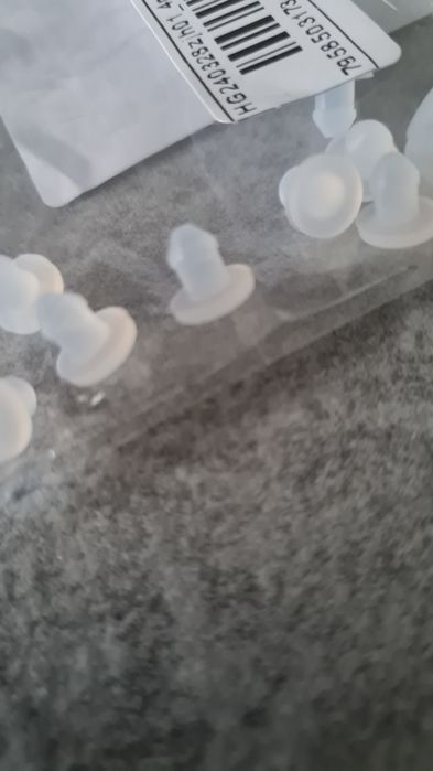 Zaślepki nóżki silikonowe