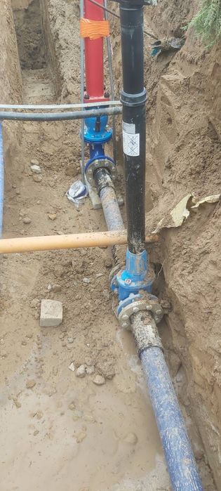 Przyłącza wodkan, gaz, szamba, prace ziemne, Koszalin  i okolice