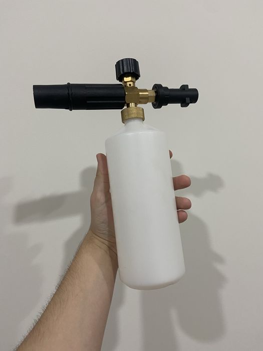 Автомойка Пенная насадка с пенником 1 л s10 для моек Керхер Karcher