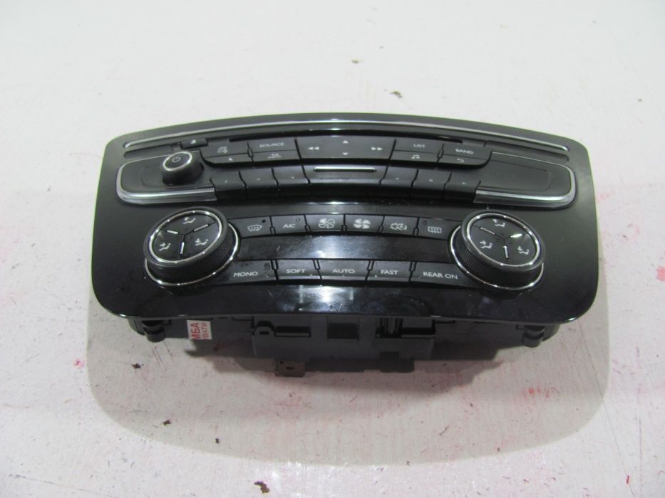Блок панель управління клімата пічки радіо PEUGEOT 508 Пежо 96656641XZ