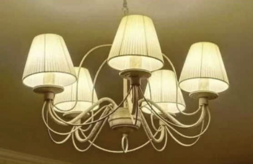 абажур (люстра, бра) плафон из ткани