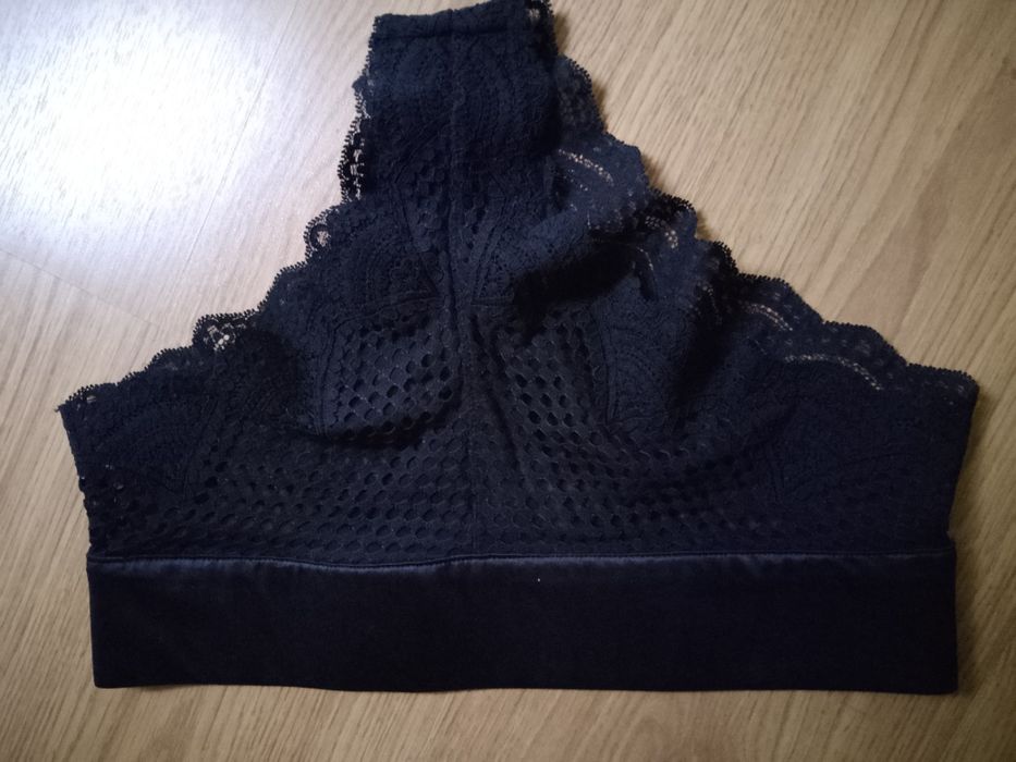 Etam biustonosz koronkowy plus majtki Hunkemöller M