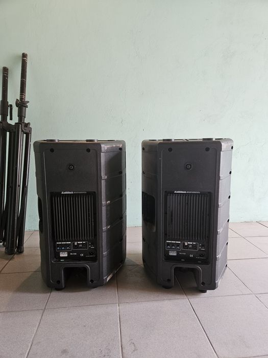 Звуковий комплект: Активні колонки DAP Audio 15" + Мікшер Allen & Heath PA12 + Стійки та кабелі