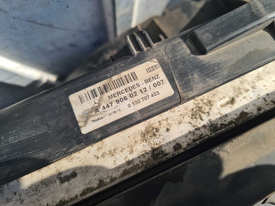 Mercedes Vito 447 2.2 komplet chłodnic wentylator