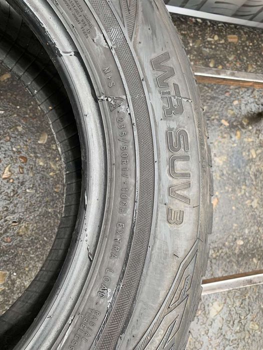 Шини 235/60 R17 пара Nokian WRSUV3 2020p 6,6мм