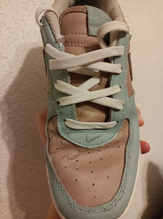Nike Air Force  -skorzane adidasy 34