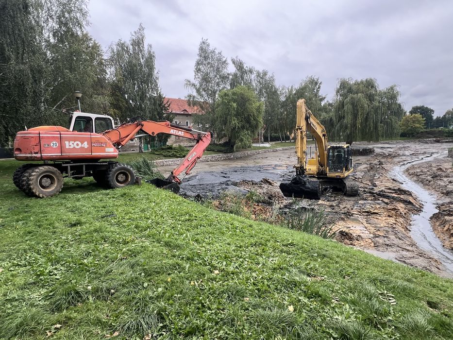 Usługi Koparką/wywrotką/minikoparką/koparkoładowarka