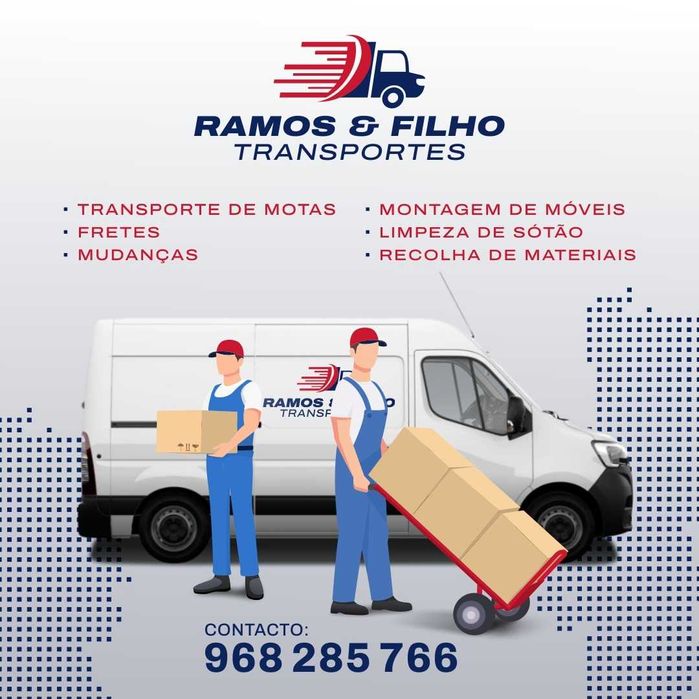 Transportes, Mudanças e Fretes