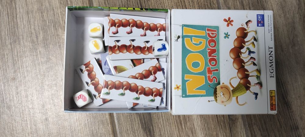 Nogi stonogi gra planszowa