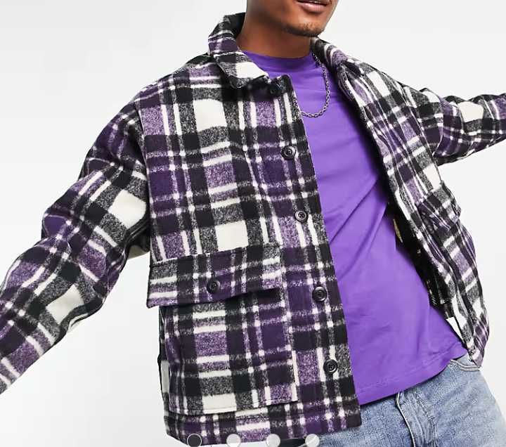 Asos kurtka koszulowa oversize rozm. L