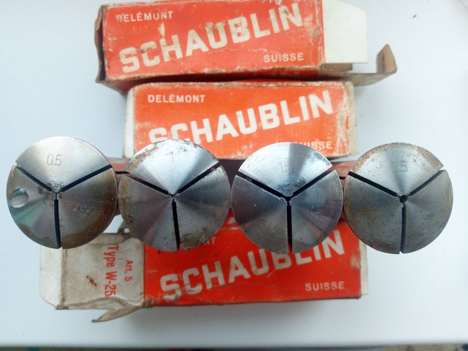 Цанги прецизійні Schaublin W25  – Швейцарія
