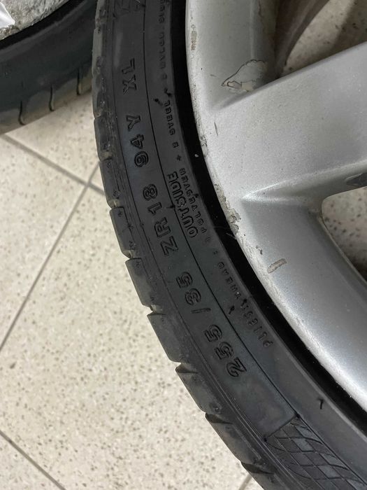Jantes Mercedes W203 AMG R18 com pneus