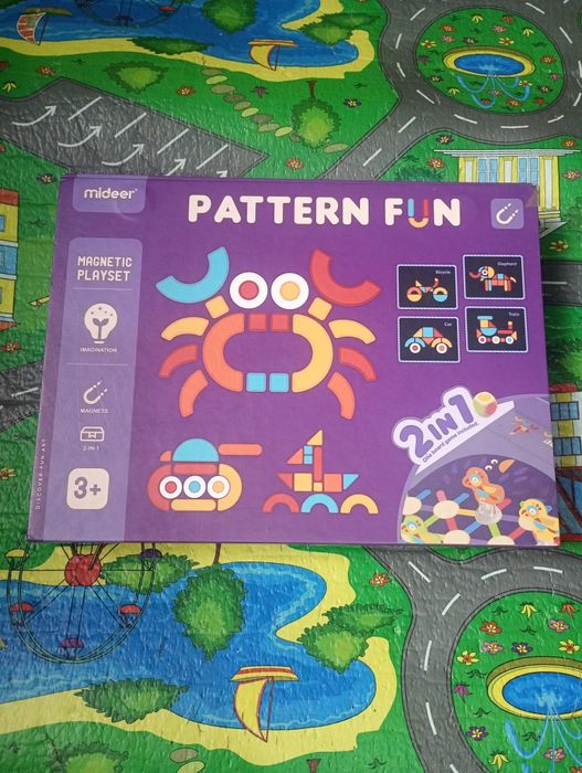 Магнитная игра Mideer PATTERN 2 в 1