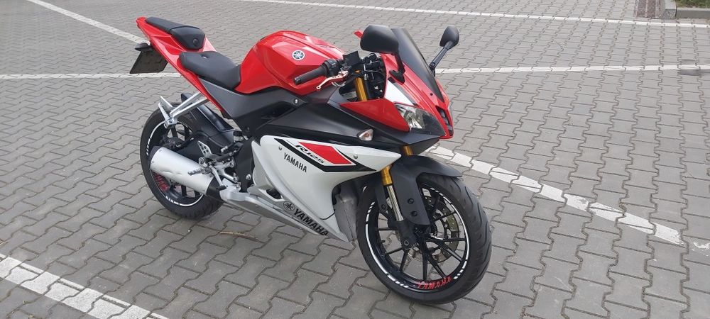 Yamaha YZF- R125   2015 r  świeży przegląd, ABS