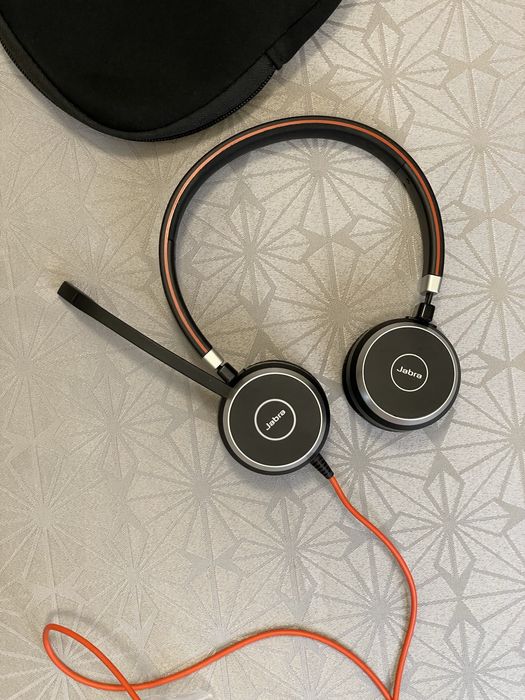 Słuchawki JABRA HSC017 + moduł | dobry stan | idealne do pracy