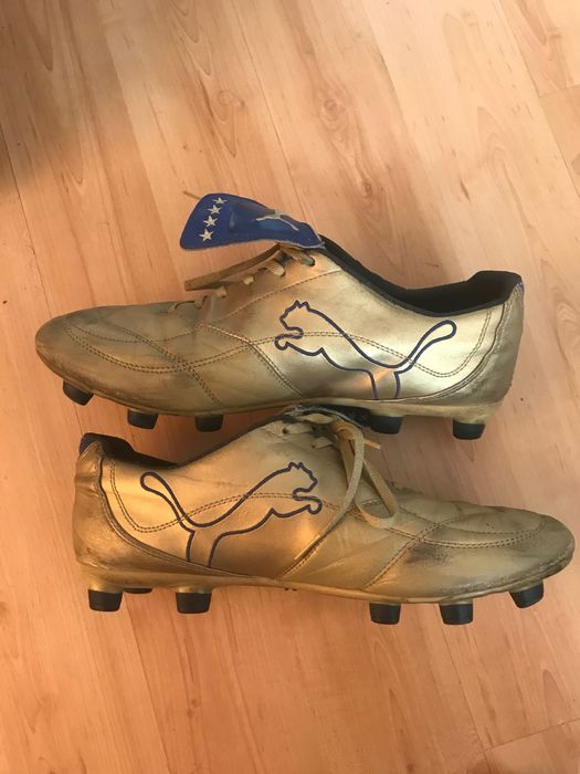Buty piłkarskie puma vencida złote