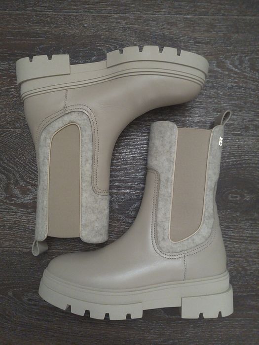 Tommy Hilfiger Чоботи Челсі жіночі, нат.шкіра