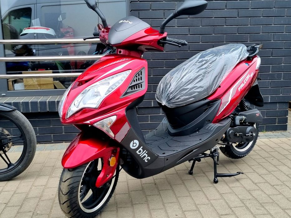 Nowy Blinc Falcon 50 XXL - Duży skuter, Raty,Dostawa,Od ręki,Ledy