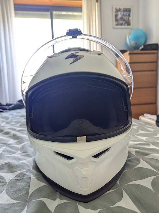 Capacete Scorpion Exo-520 Branco XXL