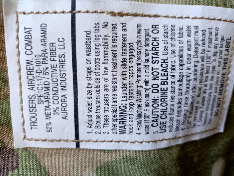 Spodnie 2ACU AirCrew Multicam