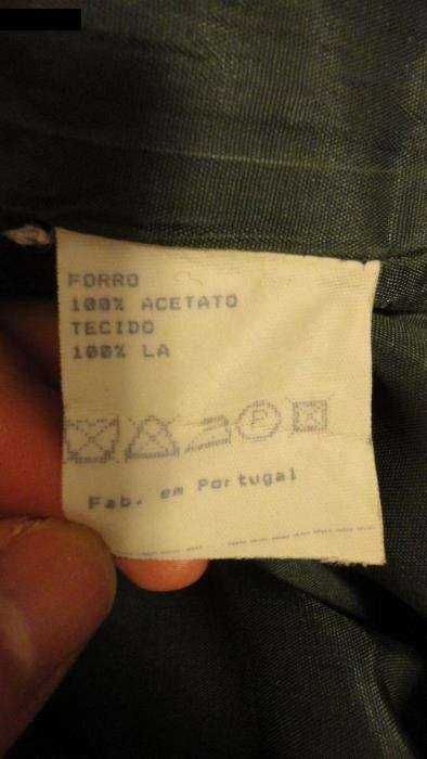 Fato completo de senhora cinza às riscas Lanidor