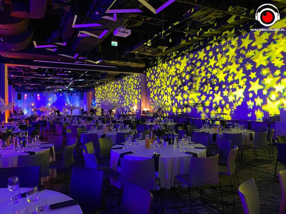 Oświetlenie na wesele / dekorowanie światłem