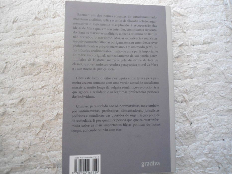 Um Futuro para o socialismo marxista por John E. Roemer