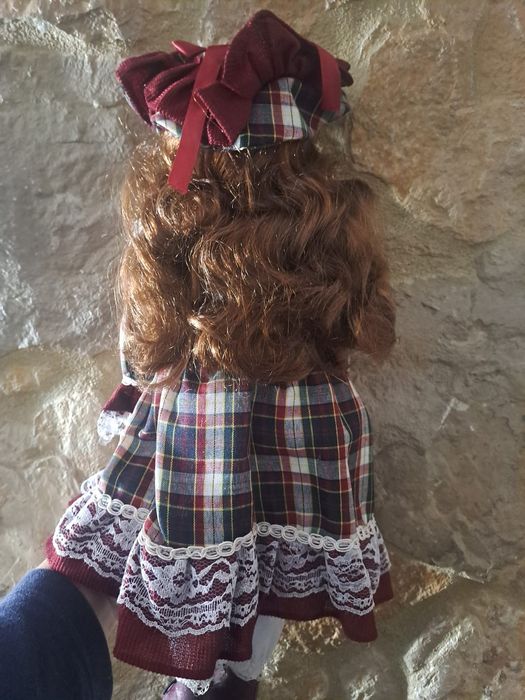 3 bonecas de porcelana antigas