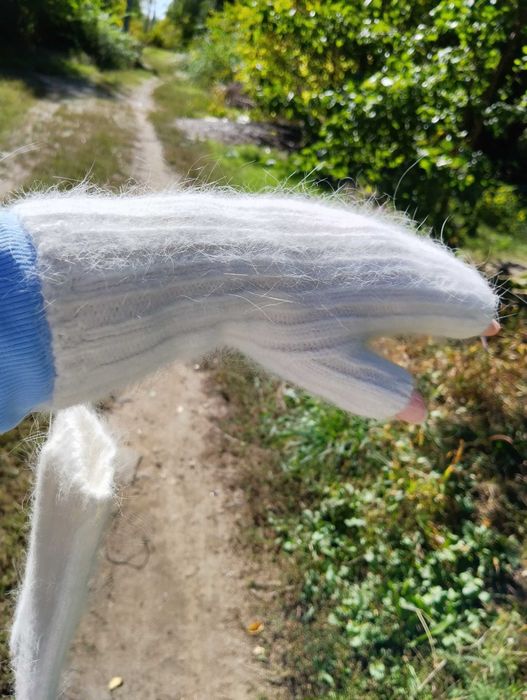 Продам рукавички ангорові