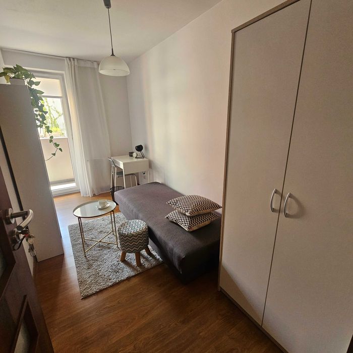 Pokój 1 os. z balkonem w PIXEL HOUSE– Legnicka/ Popowice - Magnolia Park, ATINS/UDSW/UE/UW/UWSB/WSBPI