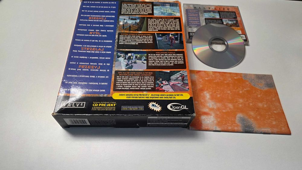 PC Half-life premierowe polskie CDP big box