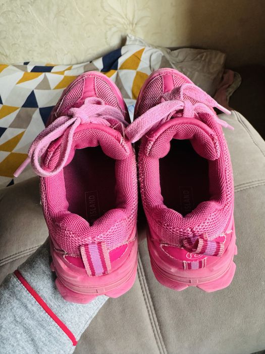Хайтопи, кросівки рожеві Next на весну розмвр 29-30