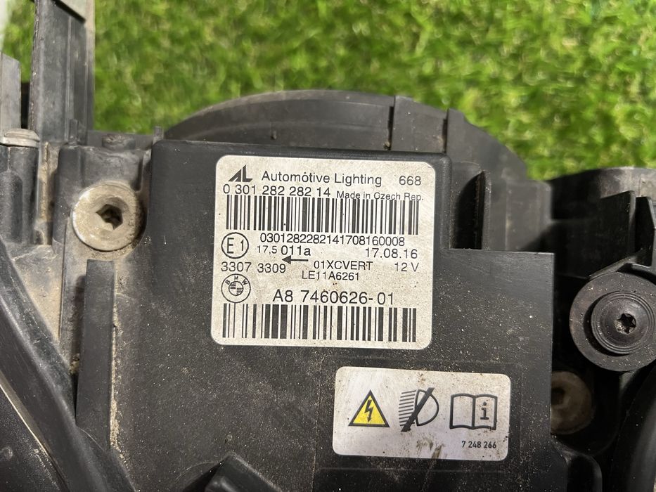 Фара BMW F36 bi xenon фари блоки ксенон БМВ Ф36 бі ксенон