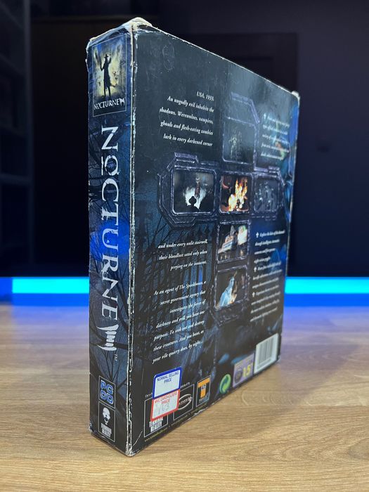 Nocturne gra (PC EN 1999) Big Box kompletne premierowe wydanie