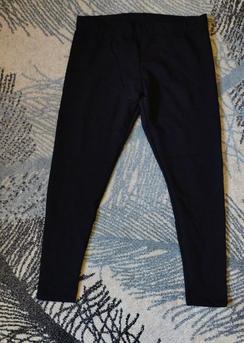 Чорні утеплені жіночі лосини