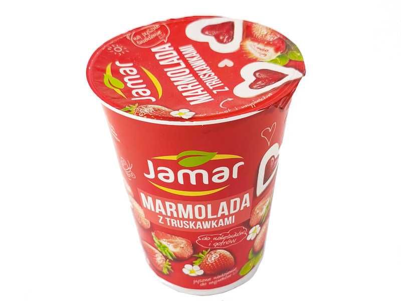 Marmolada z truskawek 600 g Jamar zgrzewki po 12 szt
