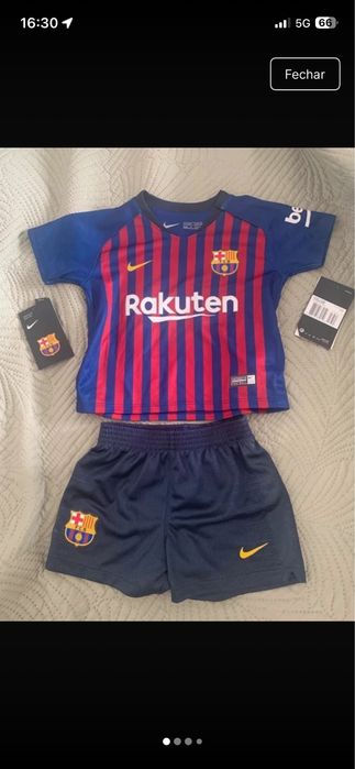 Conjunto barcelona bebe