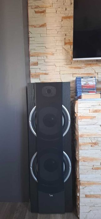 Kino domowe, amplituner DENON, kolumny
