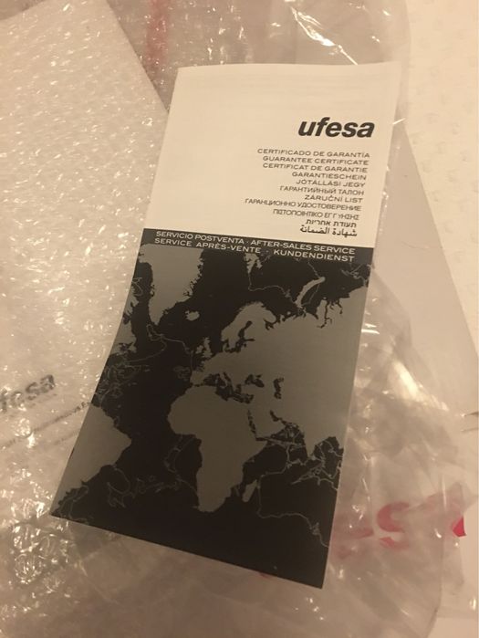 Máquina Ufesa nova massagem pés