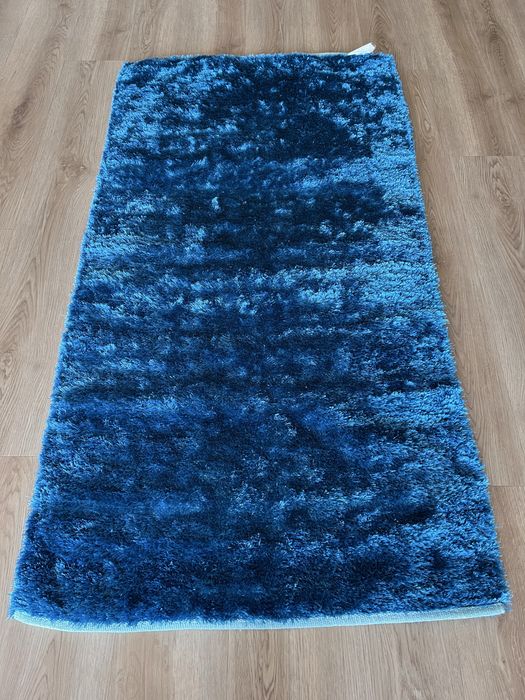 Tapete dupla face, Soft Cross, azul.