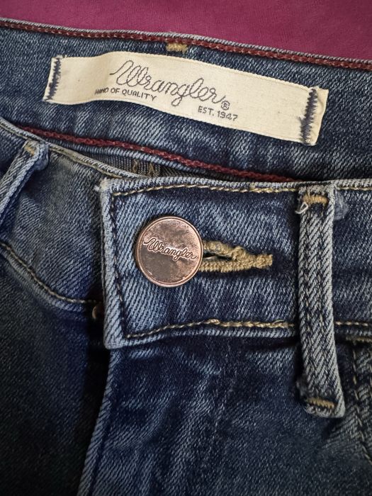 Wrangler skinny W25 L32 Jaclyn – klasyczne jeansy rurki
