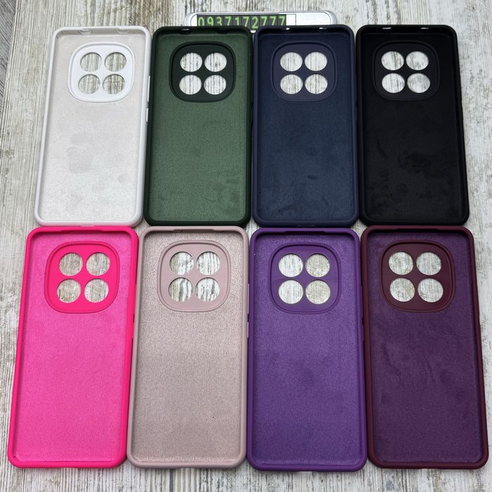 Чехол премиум софттач Silicone Case на Xiaomi Redmi Note 15 Pro/ 15 Pro 5G/ 15 Pro+ 5G Микрофибра. Чохол