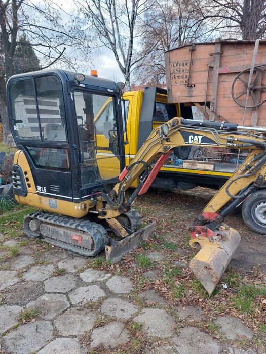 Wynajem koparki i mini koparki  uslugi wodno kanalizacyjne