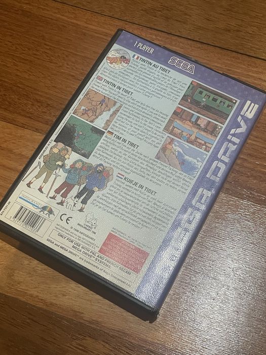 Mega Drive Tintin au Tibet
