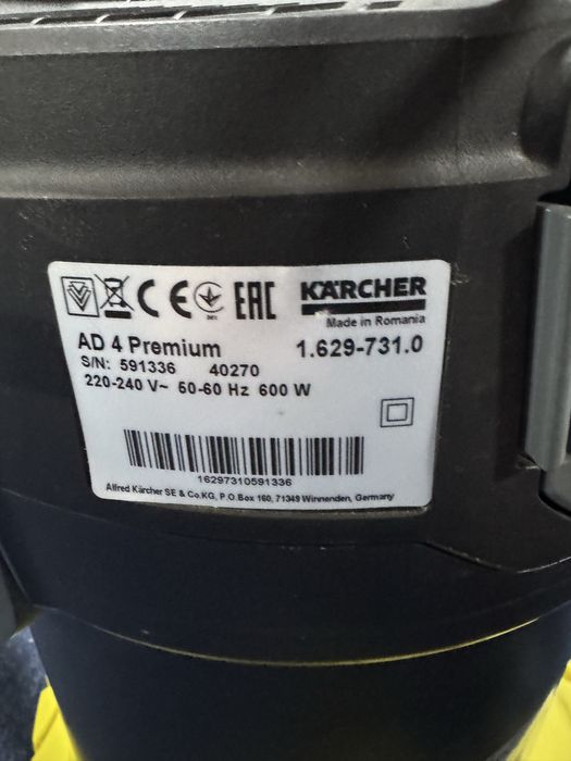 Пилосос Karcher AD 4 Premium