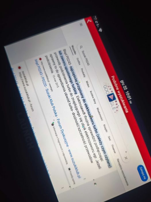 Komputer/tester diagnostyczny Launch X431,J Polski,Wszystkie Auta,OBD2